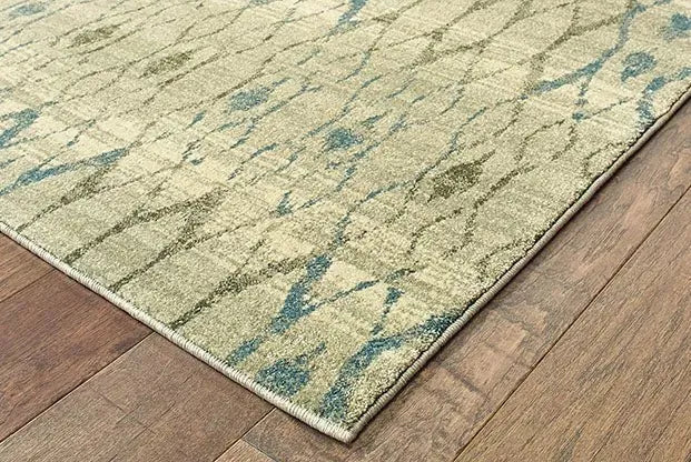 Raleigh 1807H Ivory Blue Rug