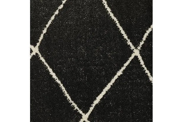 Raylan RAY12 Black Rug - Rug & Home