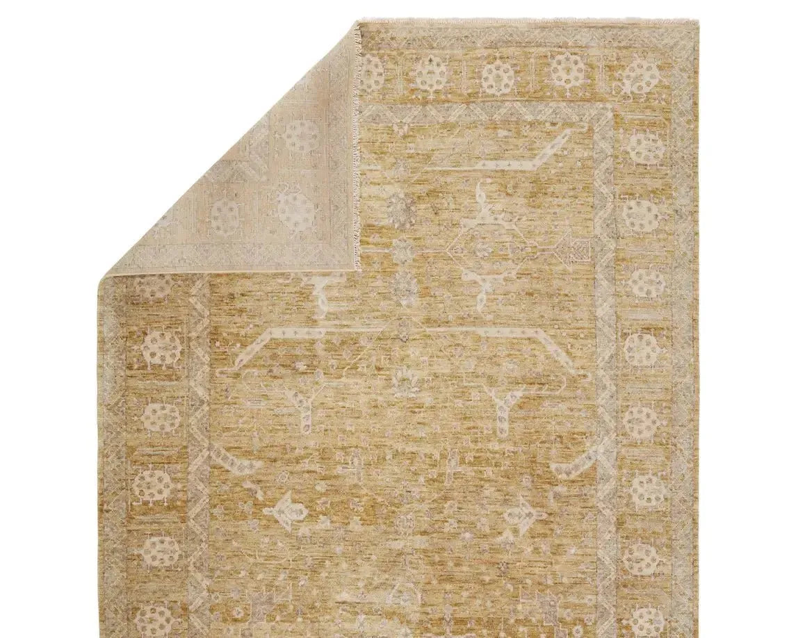 Realm REA01 Ocher/Cream Rug
