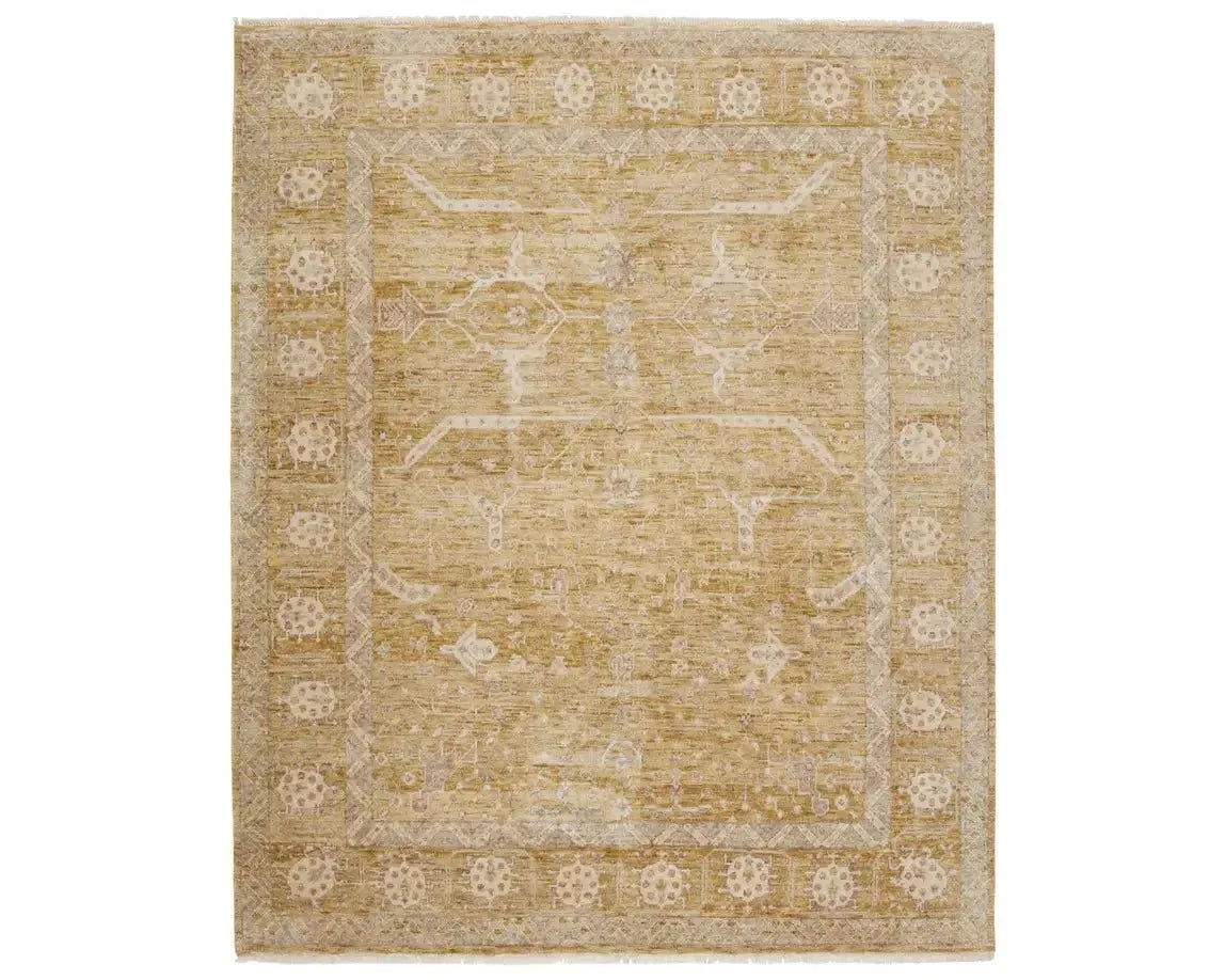 Realm REA01 Ocher/Cream Rug