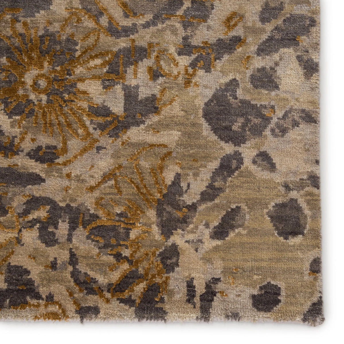 Reconnext By Jenny Jones Rjj03 Madagascar Gray/Gold Rug - Rug & Home