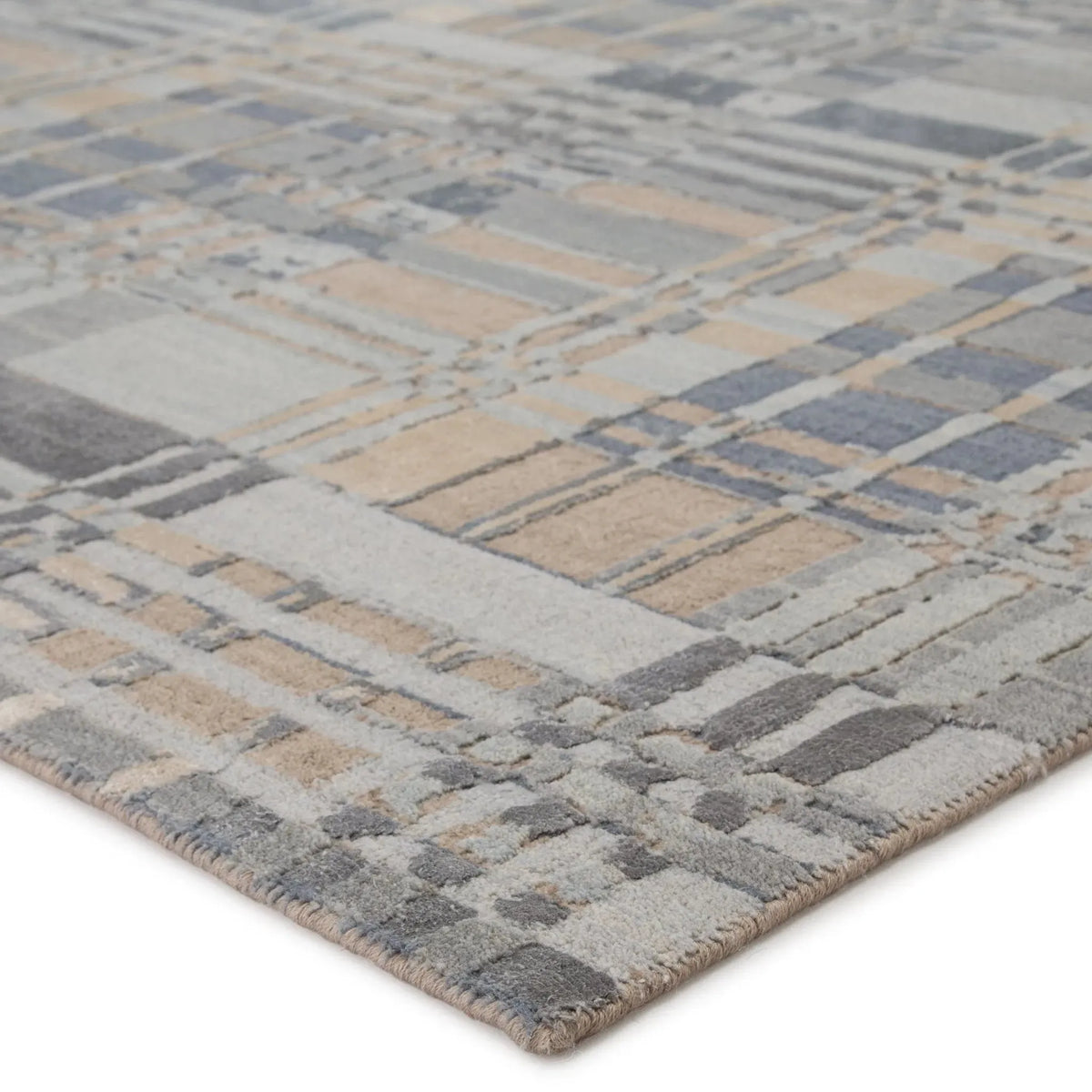 Reconnext By Jenny Jones Rjj07 Outlander Light Blue/Beige Rug