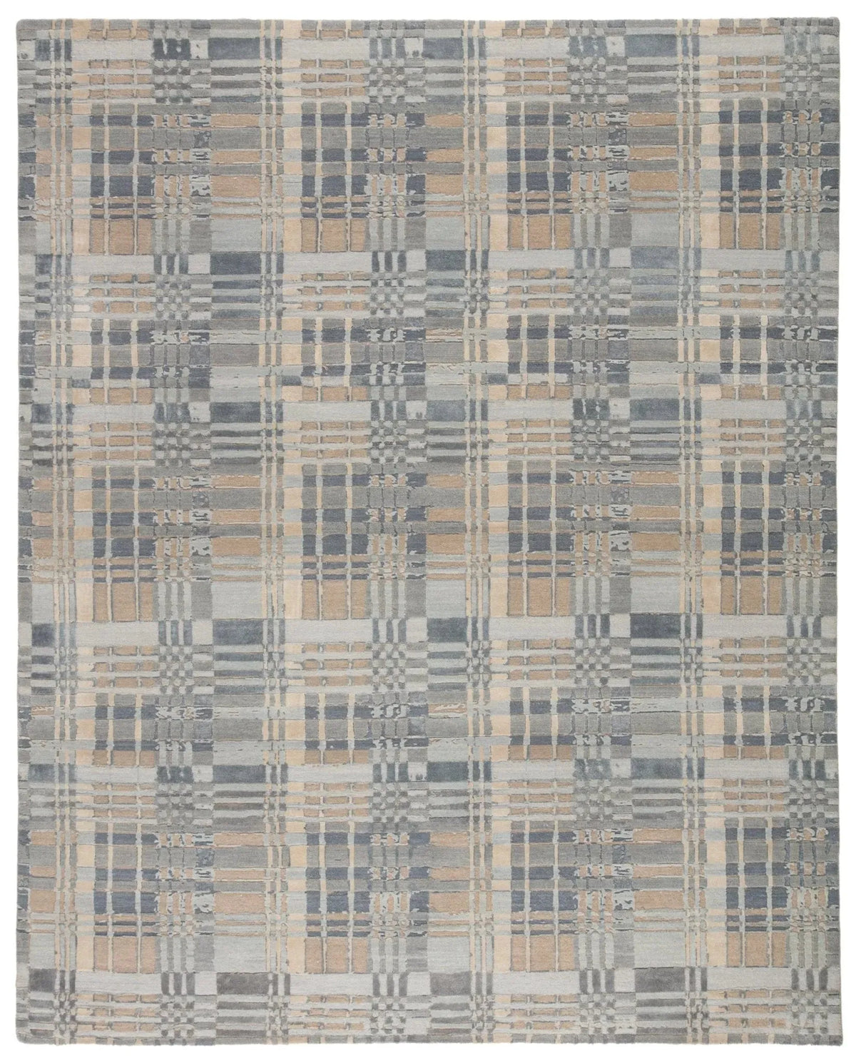 Reconnext By Jenny Jones Rjj07 Outlander Light Blue/Beige Rug