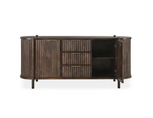 Redford 2Dr 3Dwr Buffet Brown - Rug & Home