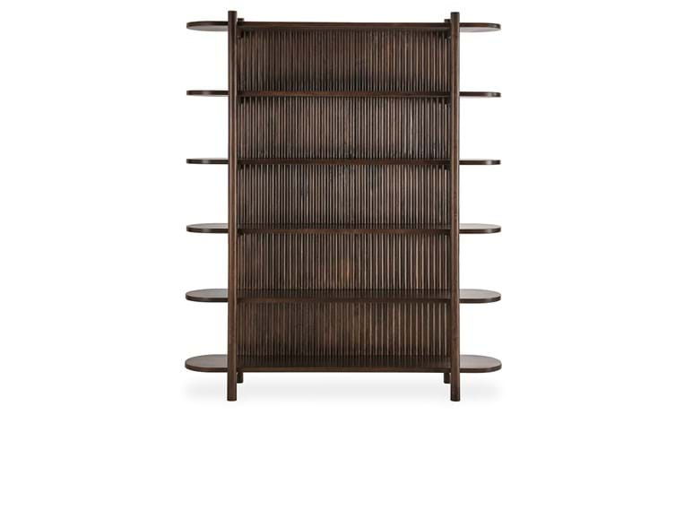 Redford 81" Tall Bookcase Brown - Rug & Home