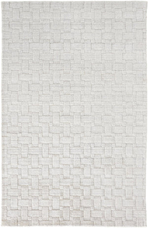 Redford RED8669F White/Silver Rug - Rug & Home