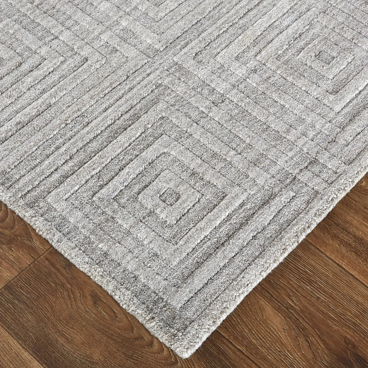 Redford RED8670F Grey/Silver Rug