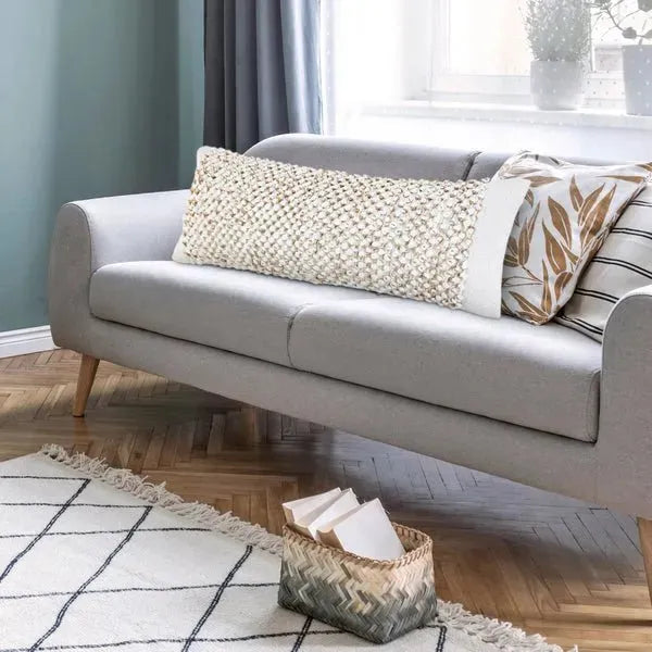 Reed 07734WHN White/Natural Pillow