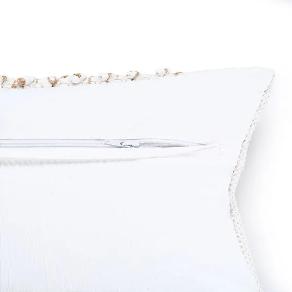 Reed 07734WHN White/Natural Pillow