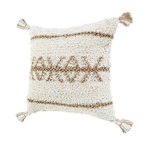 Reed 07739WHN White/Natural Pillow