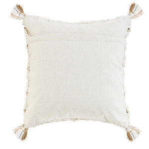 Reed 07740WHN White/Natural Pillow - Rug & Home