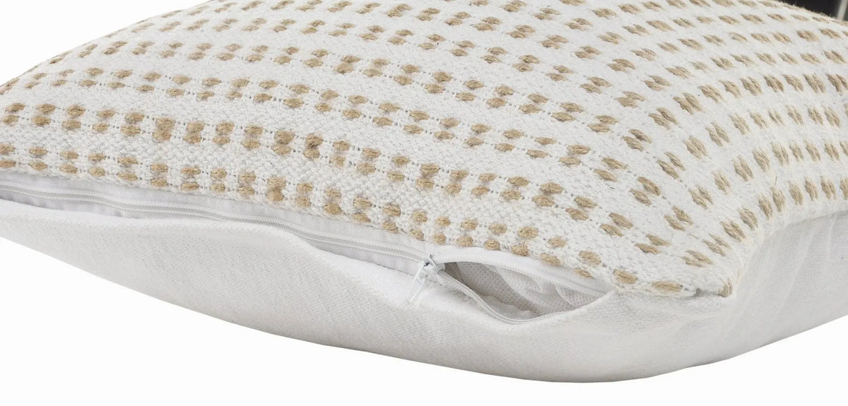 Reed Lr07562 Ivory/Tan Pillow