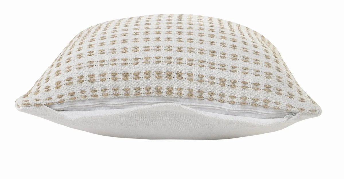 Reed Lr07562 Ivory/Tan Pillow