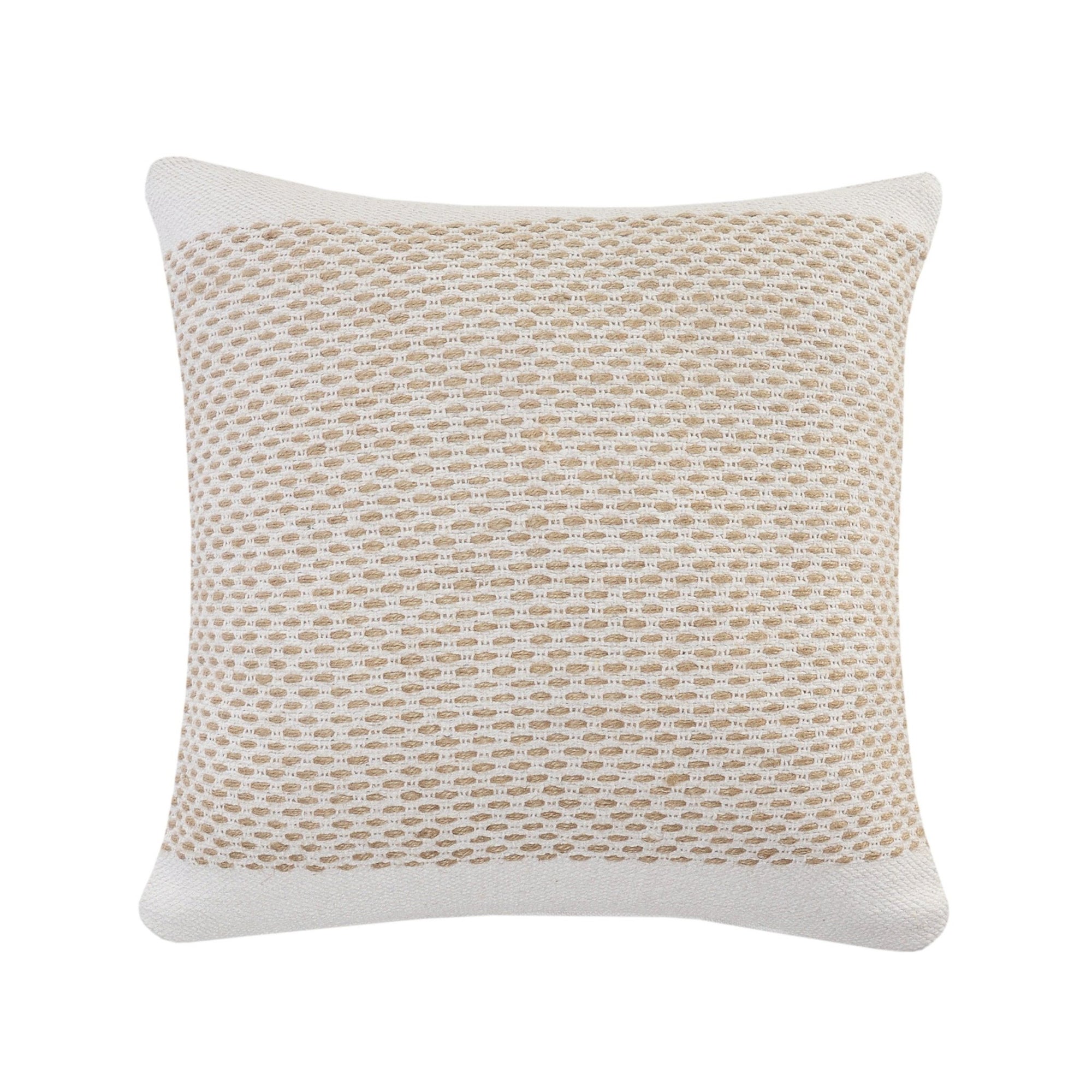 Reed Lr07563 Ivory/Tan Pillow - Rug & Home