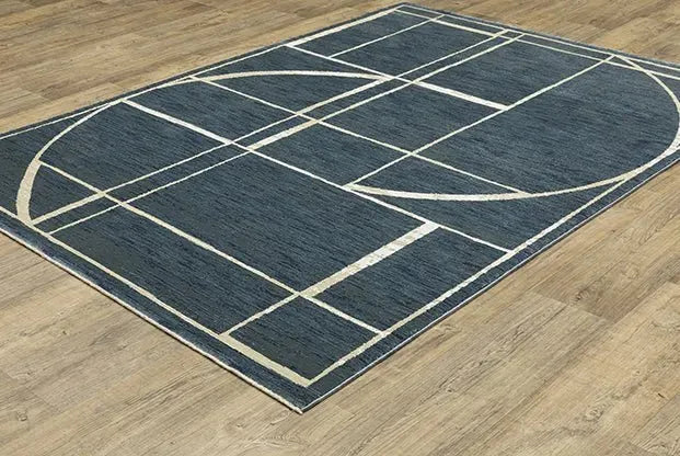 Reed RE04B Blue/Ivory Rug