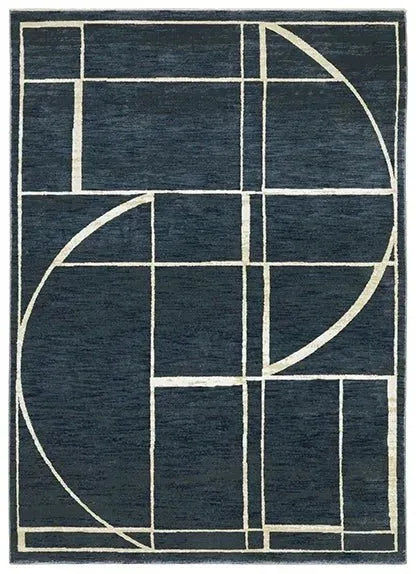 Reed RE04B Blue/Ivory Rug