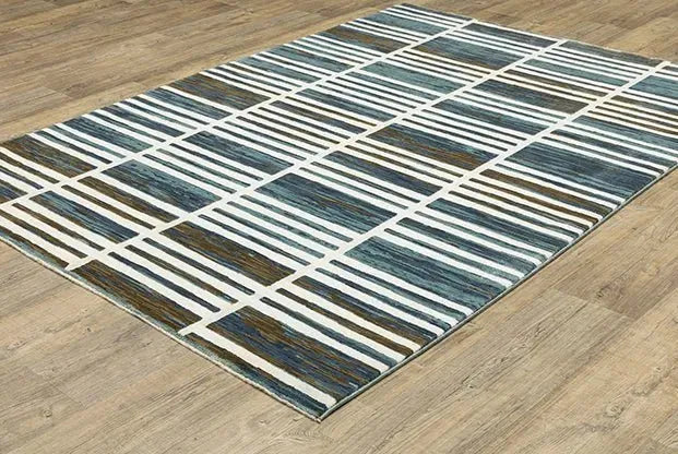 Reed RE05A Blue/Ivory Rug