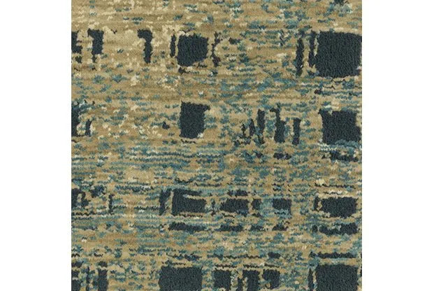 Reed RE07B Blue/Beige Rug - Rug & Home