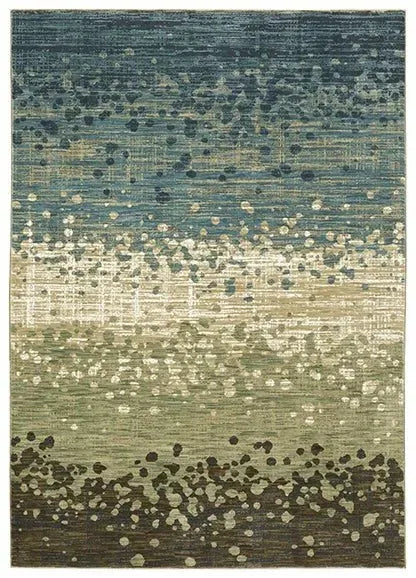 Reed RE08A Blue/Green Rug