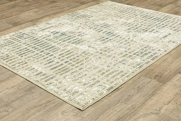 Reed RE12W Teal/Ivory Rug