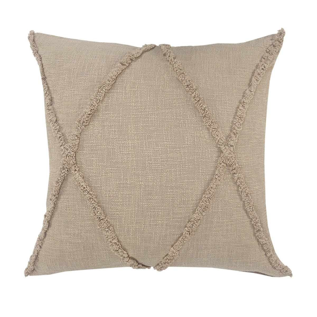 Reese Lr07325 Taupe Brown Pillow - Rug & Home