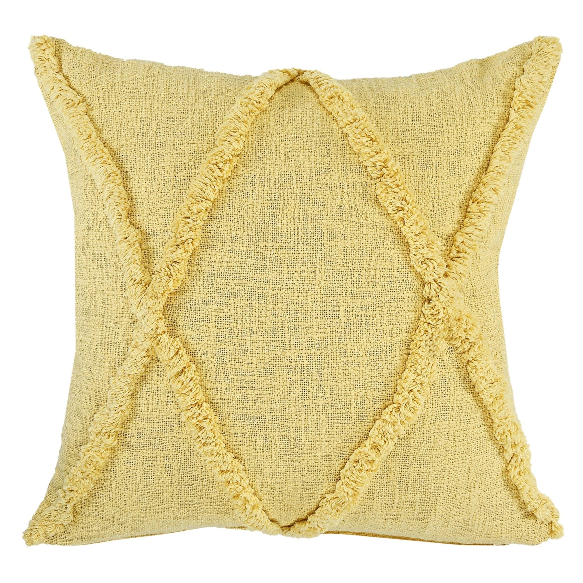 Reese Lr07732 Pastel Yellow Pillow - Rug & Home