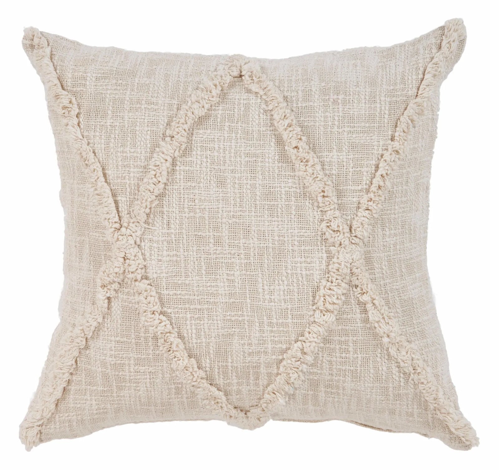 Refreshing Ivory LR07324 Throw Pillow - Rug & Home