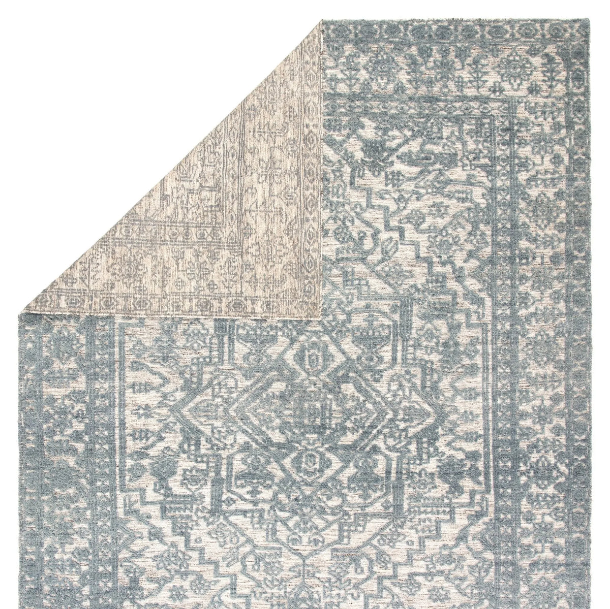 Reign REI04 Tulip Blue Mirage/Gray Morn Rug - Rug & Home