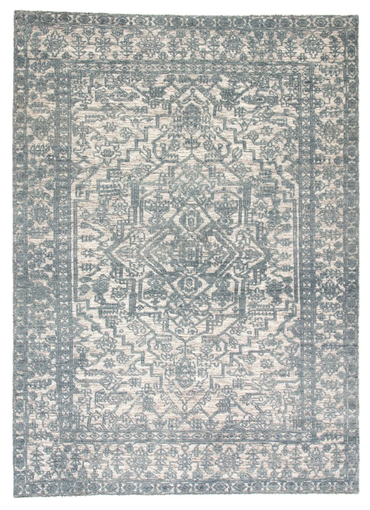 Reign REI04 Tulip Blue Mirage/Gray Morn Rug - Rug & Home