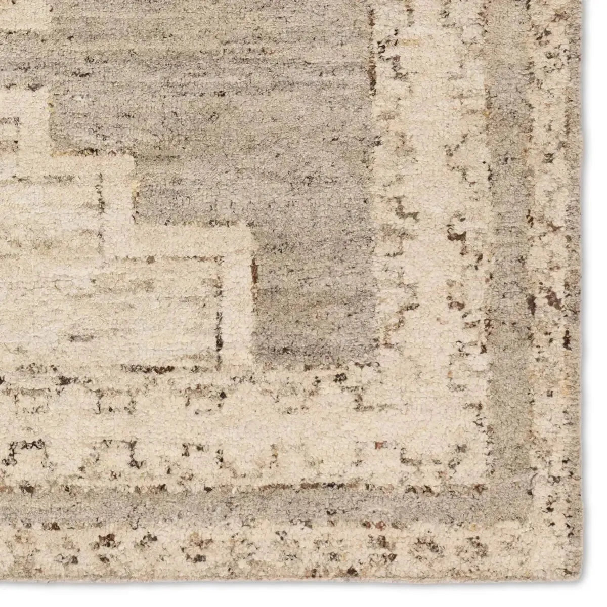 Repose RPS02 Ivory/Brown Rug