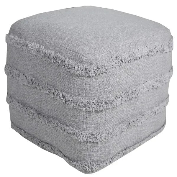 Revelation 34049GRY Grey Pouf