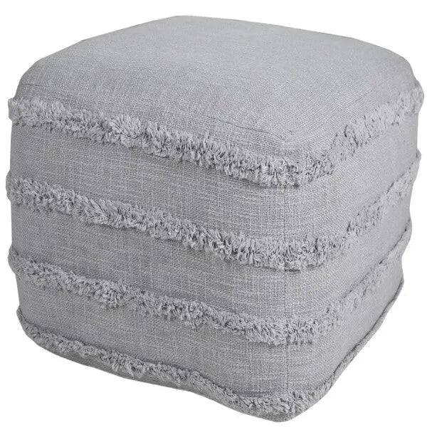 Revelation 34049GRY Grey Pouf