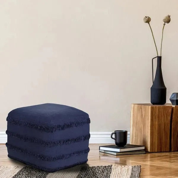 Revelation 34050NAV Navy Pouf