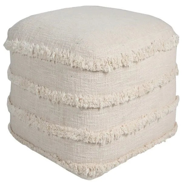 Revelation 34051BEI Beige Pouf