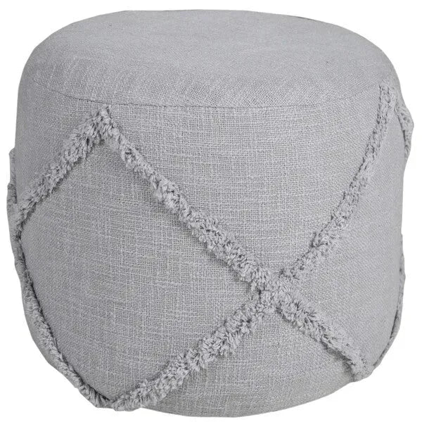 Revelation 34053GRY Grey Pouf