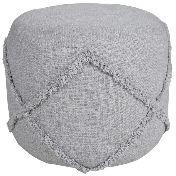 Revelation 34053GRY Grey Pouf