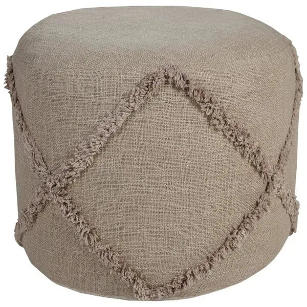 Revelation 34055BRW Brown Pouf