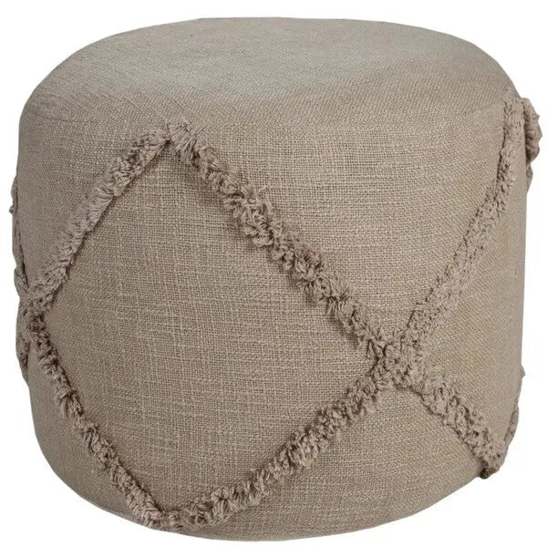 Revelation 34055BRW Brown Pouf
