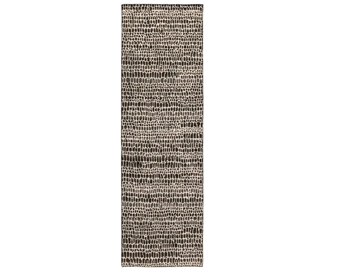 Reverb By Pollack REP01 Kinetic Licorice/Espresso Rug - Rug & Home