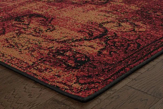 Revival 6314B Pink Yellow Rug - Rug & Home