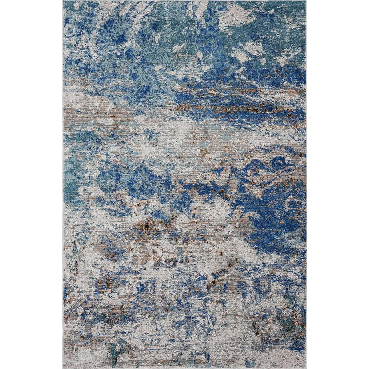 Revolution Lr81805 Blue/Orange Rug - Rug & Home