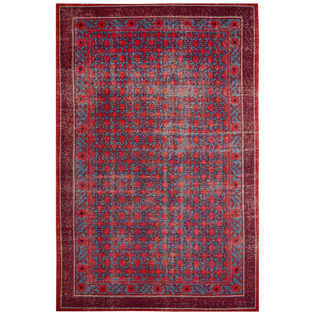 Revolution REL04 Concord Red / Blue Rug