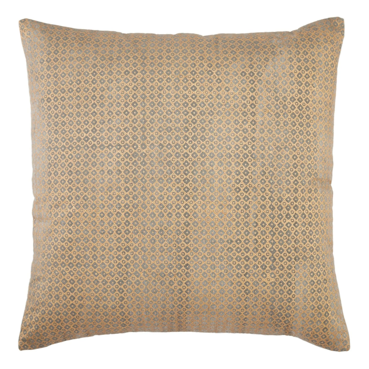 Revolve Rov05 Bayram Gold/Light Gray Pillow - Rug & Home