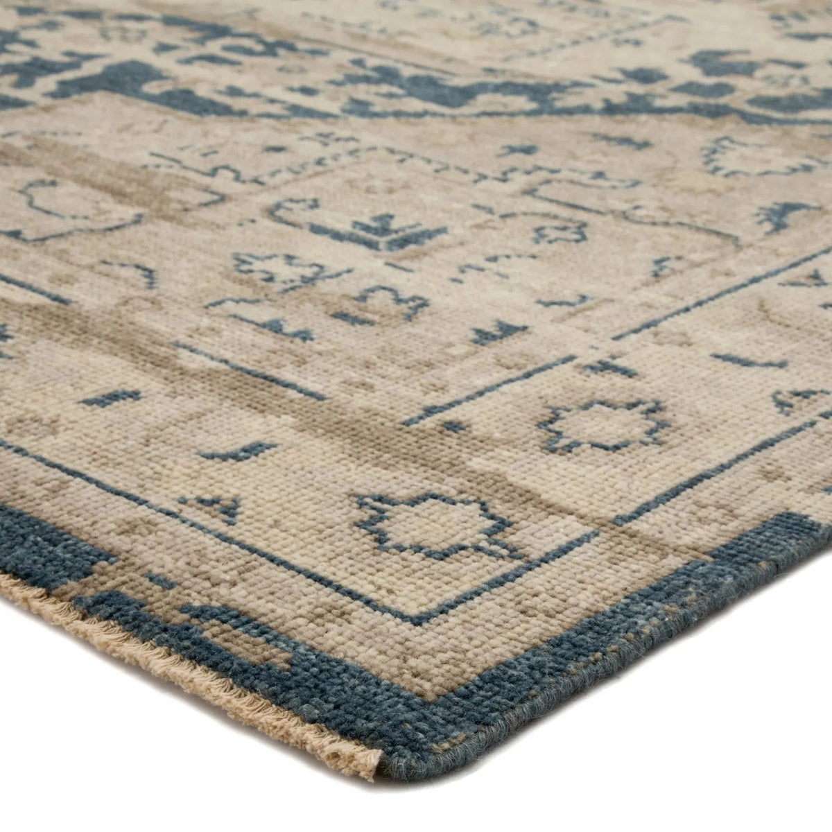 Rhapsody RHA01 Cadenza Beige/Dark Blue Rug