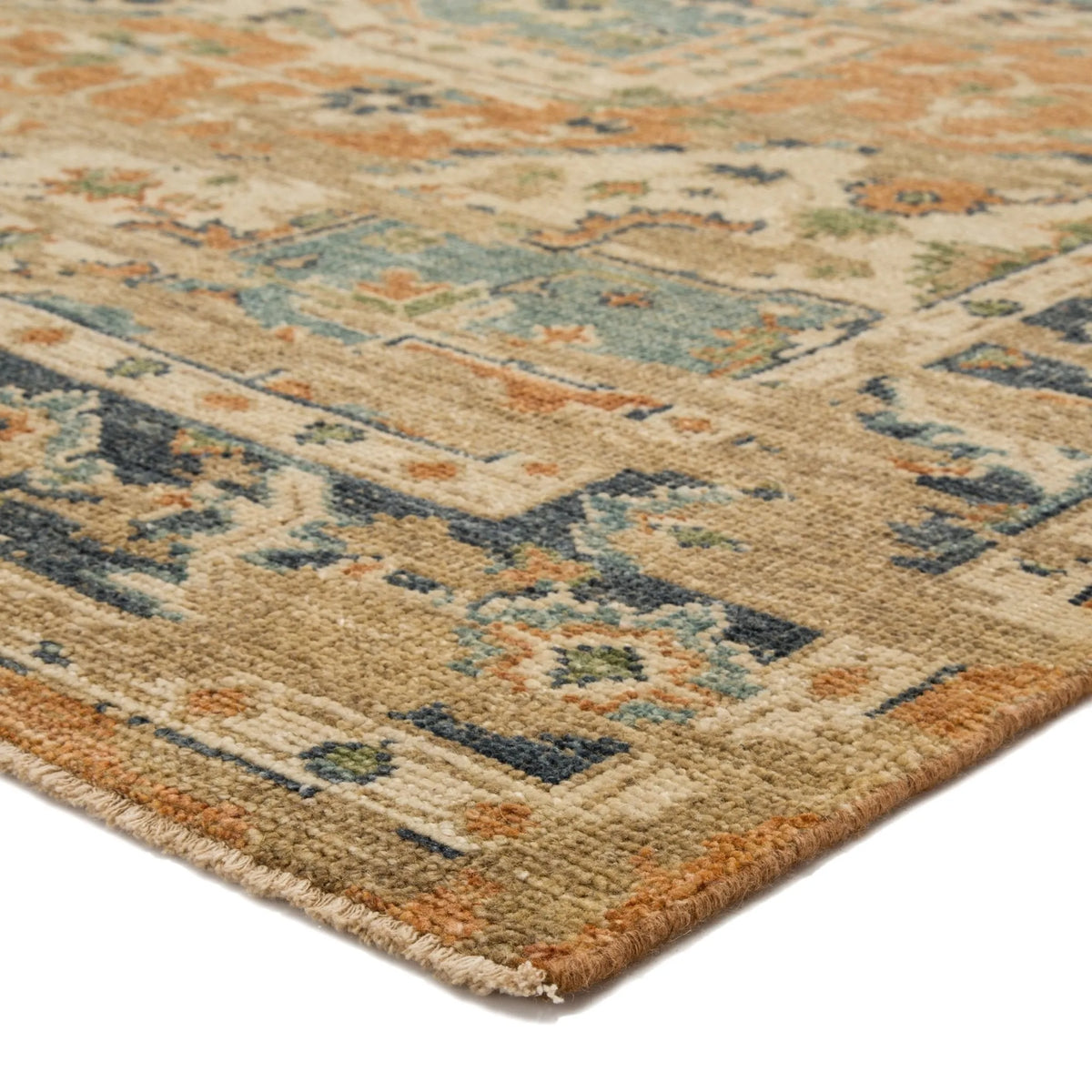 Rhapsody RHA02 Cadenza Orange/Blue Rug - Rug & Home