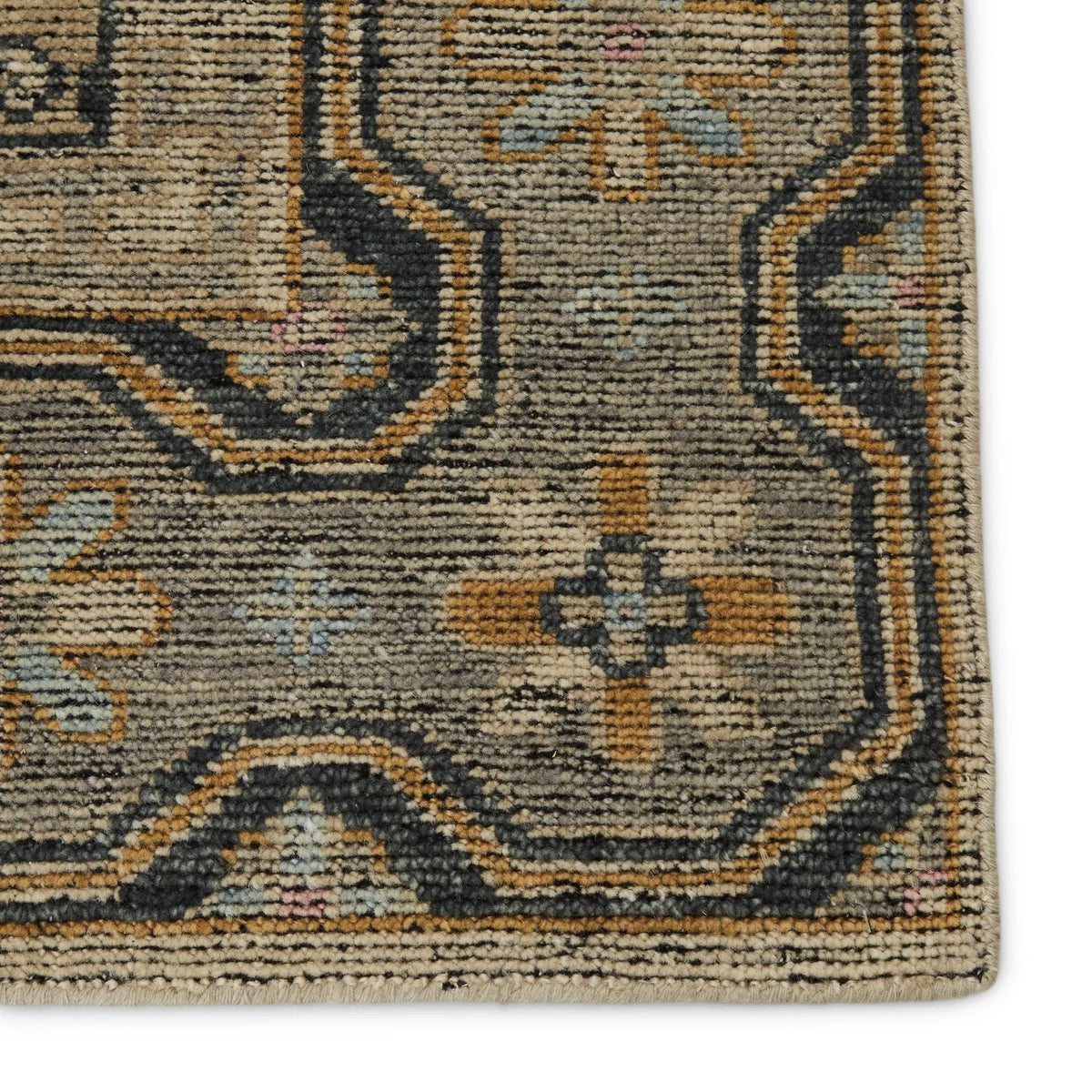 Rhapsody Rha05 Delpha Blue/Yellow Rug - Rug & Home