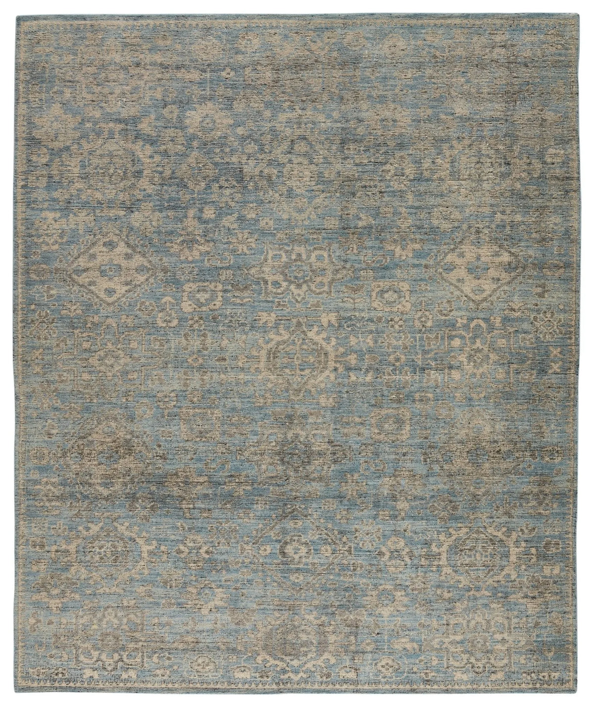 Rhapsody Rha07 Faena Blue/Cream Rug - Rug & Home