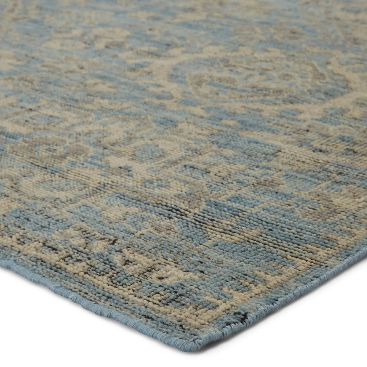 Rhapsody Rha07 Faena Blue/Cream Rug - Rug & Home