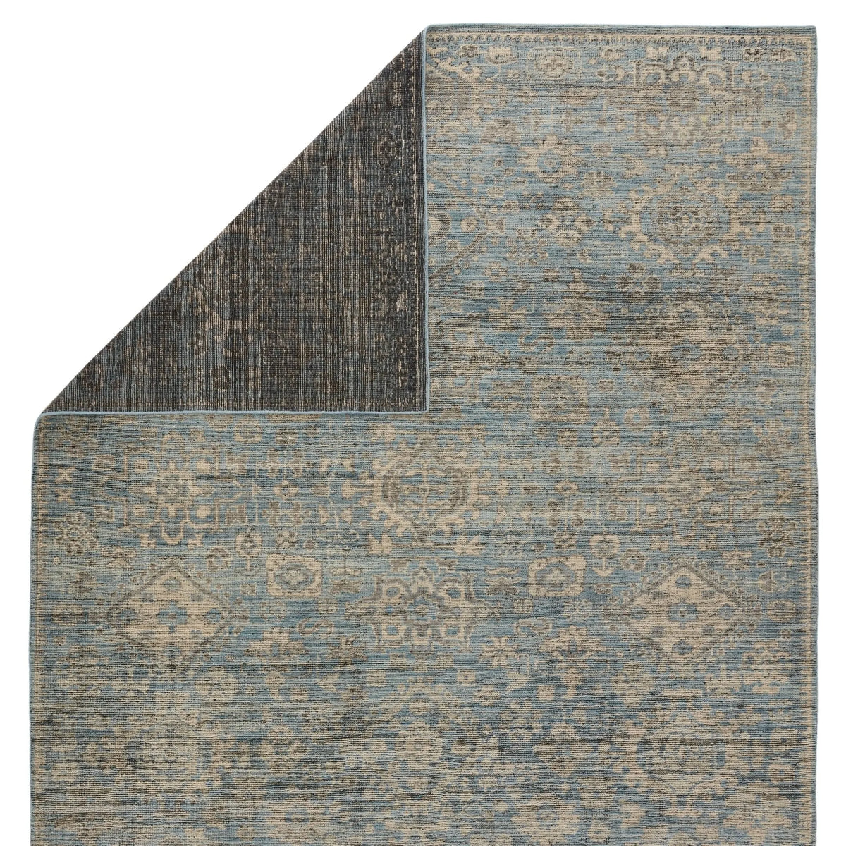 Rhapsody Rha07 Faena Blue/Cream Rug - Rug & Home