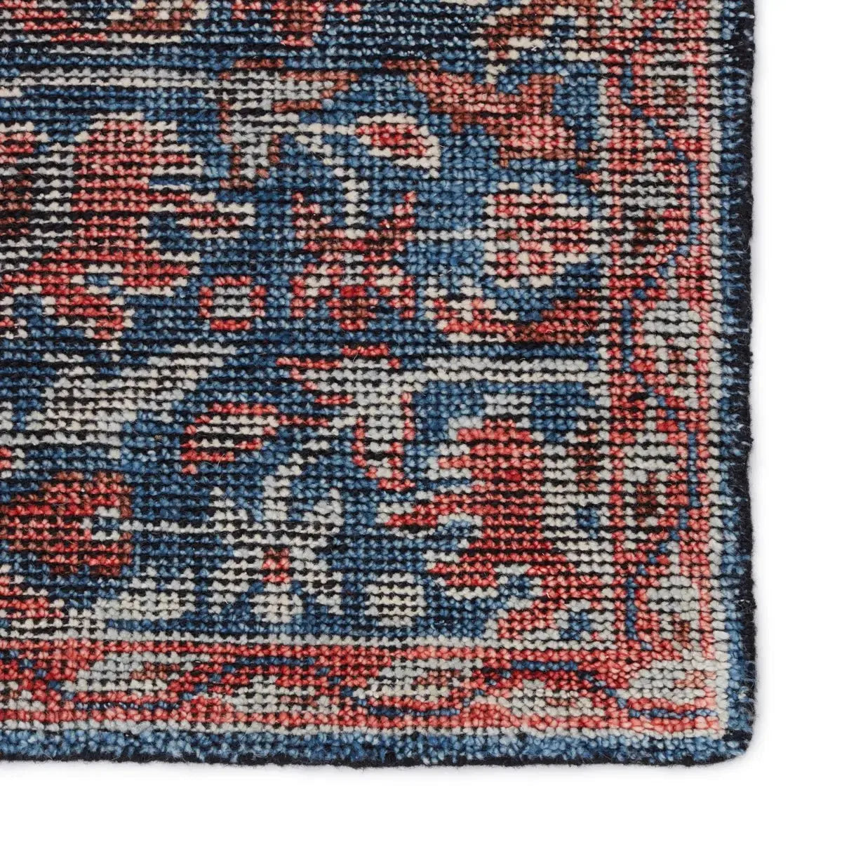 Rhapsody RHA10 Red/Blue Rug - Rug & Home